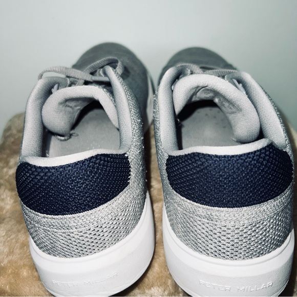 Peter Millar Men’s Knit Gray Nick Style US 10 EU 43 Casual Comfort Shoes - Picture 7 of 9